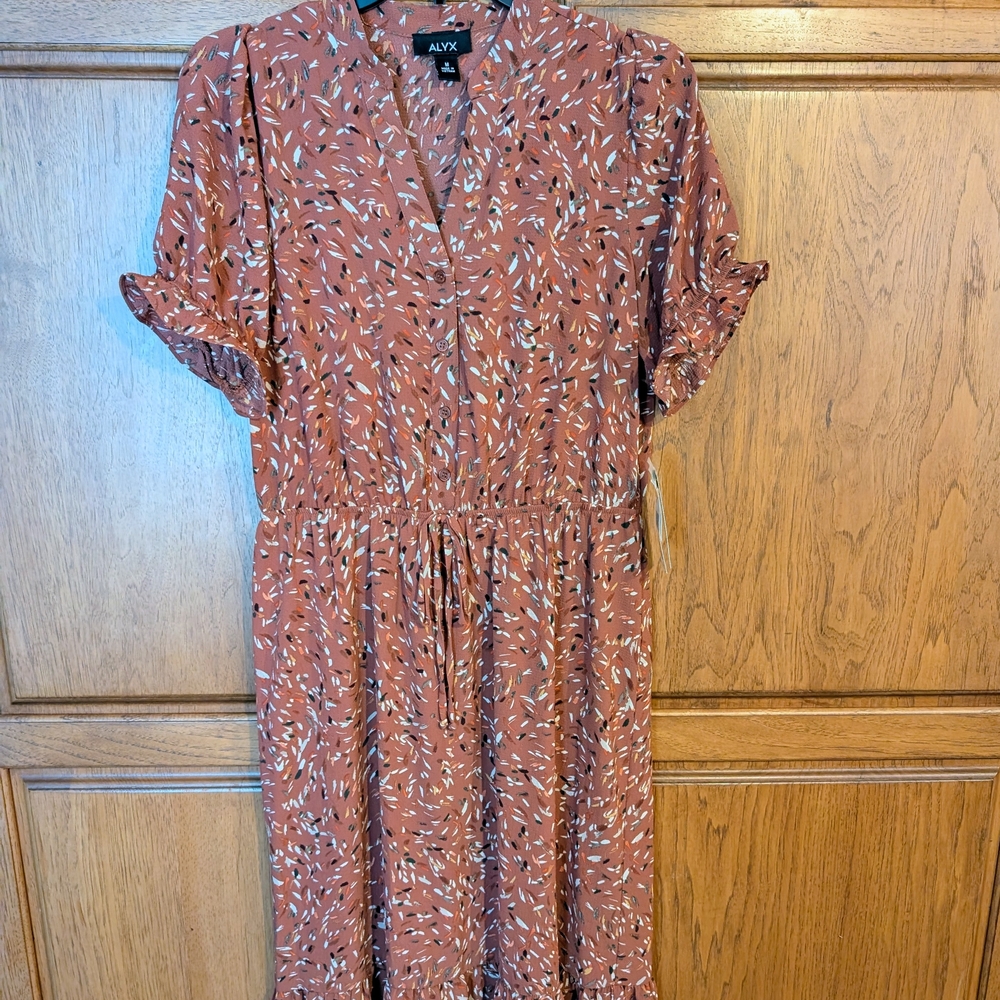 ALYX Women's Floral Maxi Dress NWT